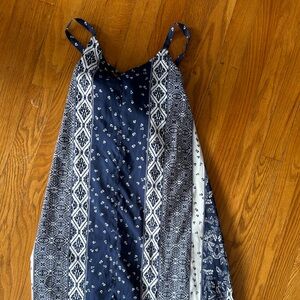 Motherhood maternity navy dress size small